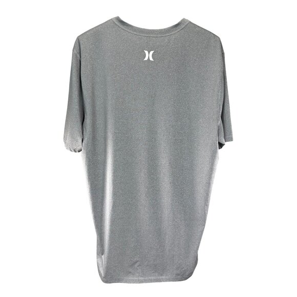 Hurley Mens UPF 50+ Gray T-Shirt XXL - Picture 2 of 10
